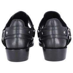 Paco Rabanne Moto Ankle Boots In Black Calf Leather 8 Paco Rabanne Moto Ankle Boots In Black Calf Leather -winter shoes Sales 2023 590846 4