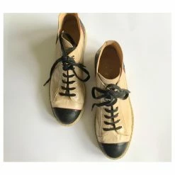 Chanel Leather Lace-up Boots Black Red Beige 19 Chanel Leather Lace-up Boots Black Red Beige -winter shoes Sales 2023 591253 10