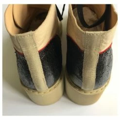 Chanel Leather Lace-up Boots Black Red Beige 17 Chanel Leather Lace-up Boots Black Red Beige -winter shoes Sales 2023 591253 8