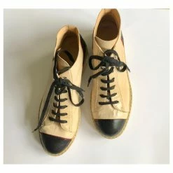 Chanel Leather Lace-up Boots Black Red Beige 18 Chanel Leather Lace-up Boots Black Red Beige -winter shoes Sales 2023 591253 9