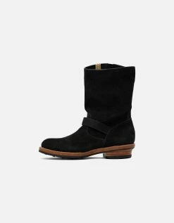 Visvim Black 'T.W.O BOOTS-Folk' Chelsea Boots