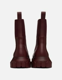 Rick Owens Pink Edfu Beatle Bozo Tractor Chelsea Boots