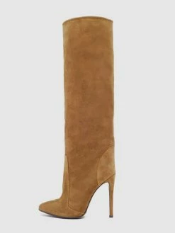 Women 's Wide Calf Boots Suede Stiletto Heel Knee High Boots -winter shoes Sales 2023 5ba2b154 bb33 4e8f a8ca 3ccbd5f1a97d