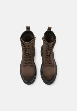 Bugatti Rahel Evo - Lace-Up Ankle Boots - Taupe -winter shoes Sales 2023 5bdf83071d3047e1a6471684ad4ab163