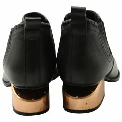 Alexander Wang Kori Chelsea Boots In Black Leather -winter shoes Sales 2023 601994 4
