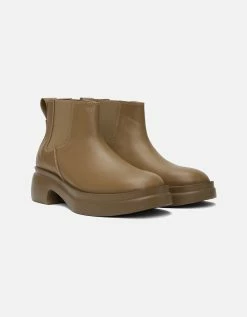 Wooyoungmi Beige Block Heel Chelsea Boots -winter shoes Sales 2023 60527999 Zoom