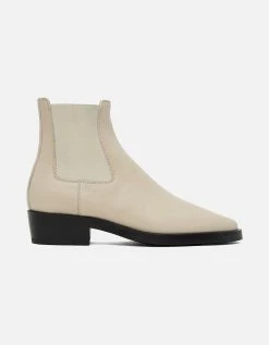 Fear Of God Beige Cowboy Chelsea Boots