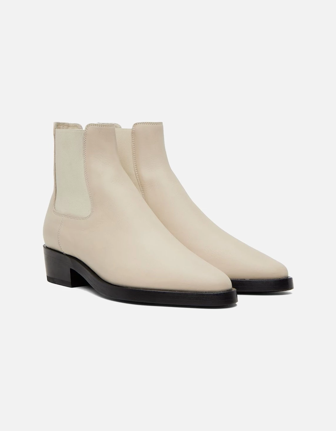 Fear Of God Beige Cowboy Chelsea Boots 3 Fear Of God Beige Cowboy Chelsea Boots - Image 3