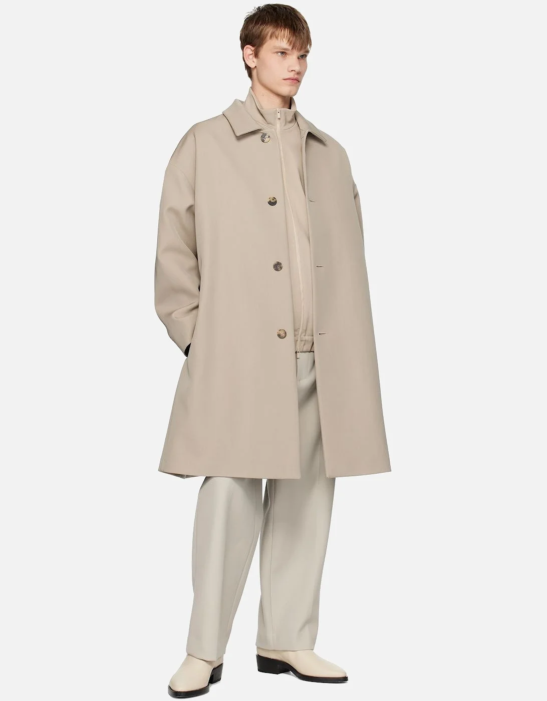 Fear Of God Beige Cowboy Chelsea Boots 5 Fear Of God Beige Cowboy Chelsea Boots - Image 5