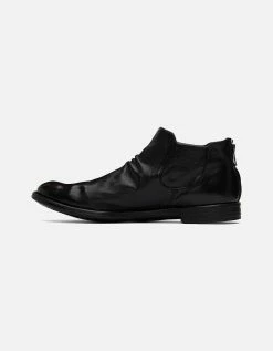 Officine Creative Black Arc 511 Chelsea Boots