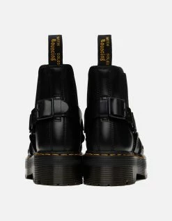 Dr. Martens Black 2976 Quad Harness Chelsea Boots