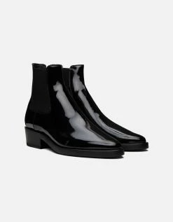 Fear Of God Black Cowboy Chelsea Boots