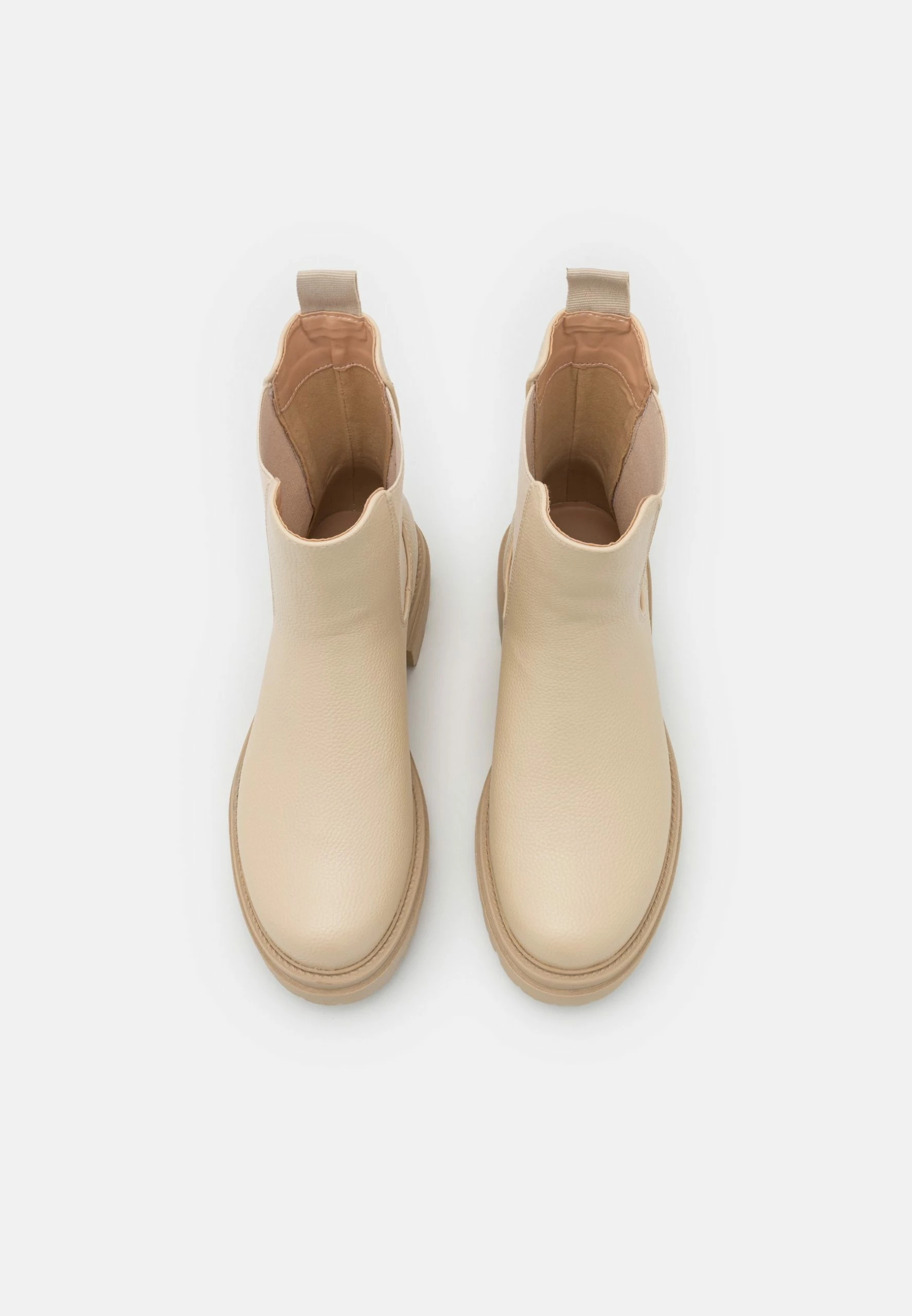 Trinity / W-19104H-3 / 704 - Beige - Platform Ankle Boots 6 Trinity / W-19104H-3 / 704 - Beige - Platform Ankle Boots - Image 6