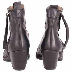 Acne Studios Pistol Biker Boots In Black Leather -winter shoes Sales 2023 614388 4