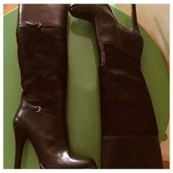 Gucci Leather Boots Brown -winter shoes Sales 2023 616292 3