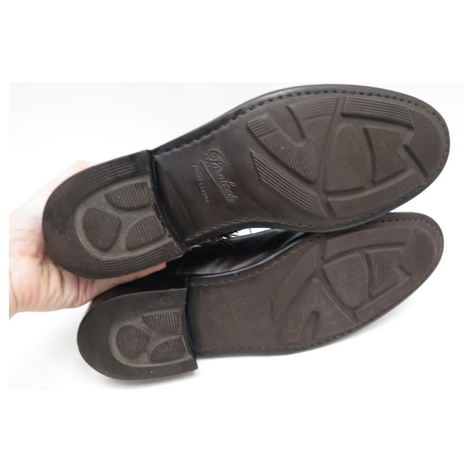 PARABOOT RANGERS BOOTS SHOES 9.5 43 43.5 LEATHER SHOES BOOTS Brown 3 PARABOOT RANGERS BOOTS SHOES 9.5 43 43.5 LEATHER SHOES BOOTS Brown - Image 3