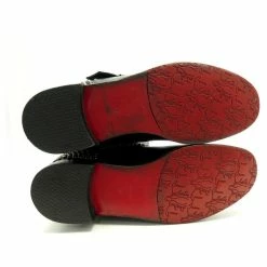 CHRISTIAN LOUBOUTIN BIKE STUDDED BOOTS 38 BLACK LEATHER BIKER STUDS BOOTS -winter shoes Sales 2023 636853 3