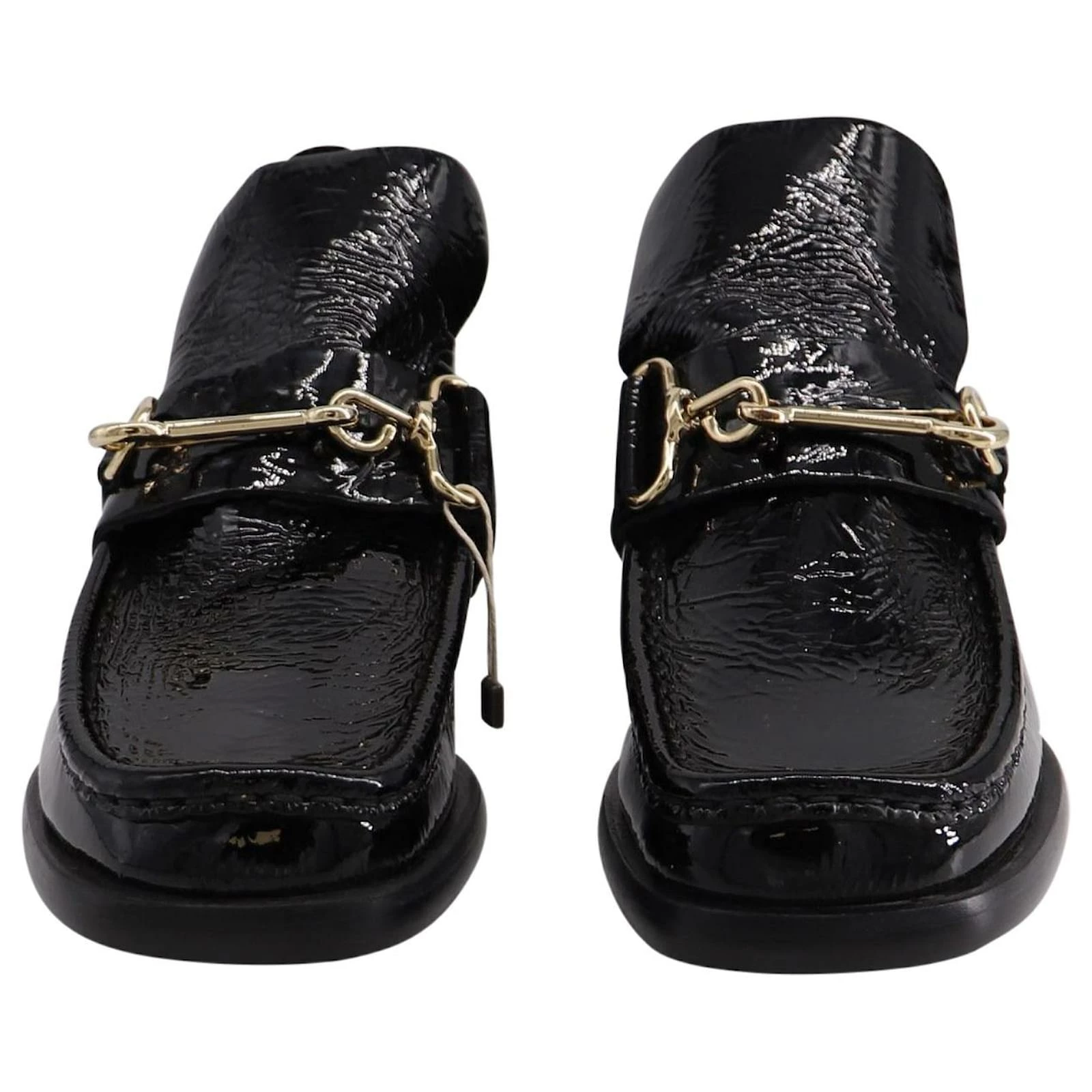 Acne Studios Kerin Ankle Boots In Black Patent Leather 3 Acne Studios Kerin Ankle Boots In Black Patent Leather - Image 3