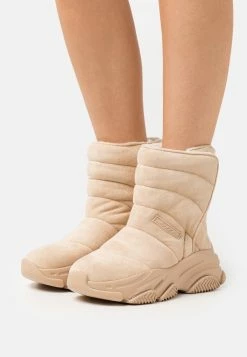 Steve Madden Puff - Platform Ankle Boots - Sand