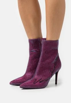 Classic Ankle Boots - Plum