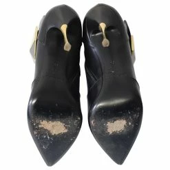 Nicholas Kirkwood Hexagon Ankle Boots In Black Leather -winter shoes Sales 2023 641425 5