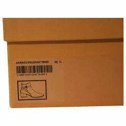 Tod's Block Heel Wrap Detail Ankle Boots In Black Leather -winter shoes Sales 2023 641624 8