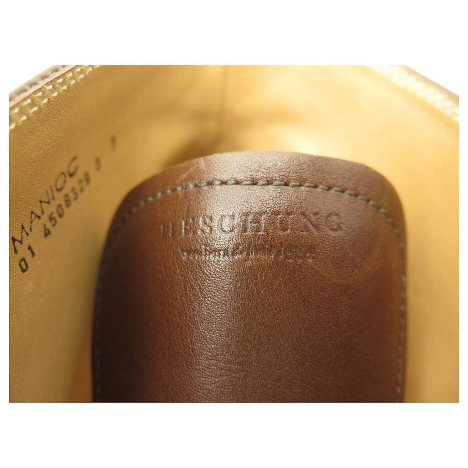 NINE HESCHUNG CASSAVA SHOES 7 41 BOOTS WITH BUCKLE BROWN LEATHER BOOTS 4 NINE HESCHUNG CASSAVA SHOES 7 41 BOOTS WITH BUCKLE BROWN LEATHER BOOTS - Image 4