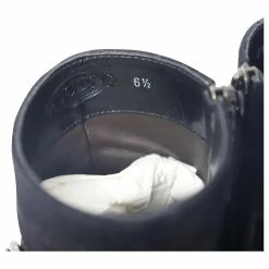 Tod's Ankle Boots With Leather Strap Detail In Black Suede -winter shoes Sales 2023 656047 7