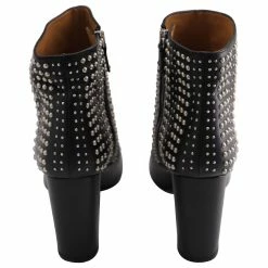 IRO Studded Ankle Boots In Black Leather 10 IRO Studded Ankle Boots In Black Leather -winter shoes Sales 2023 656341 4