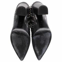 IRO Studded Ankle Boots In Black Leather 11 IRO Studded Ankle Boots In Black Leather -winter shoes Sales 2023 656341 5