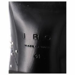 IRO Studded Ankle Boots In Black Leather 12 IRO Studded Ankle Boots In Black Leather -winter shoes Sales 2023 656341 6