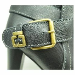 Chloé SHOES BOOTS CHLOE CAVALIERES CH15245 BLACK GRAINED LEATHER + BOOTS BOX -winter shoes Sales 2023 663549 4