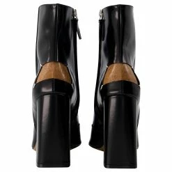 Maison Martin Margiela Boots In Black Fabric/Leather -winter shoes Sales 2023 667869 3