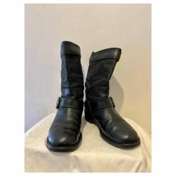 Giuseppe Zanotti Zanotti Leather Biker Boots With Glitter Black Metallic 15 Giuseppe Zanotti Zanotti Leather Biker Boots With Glitter Black Metallic -winter shoes Sales 2023 672170 6