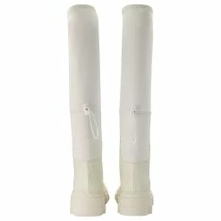 Autre Marque Tubular Boots In White Leather -winter shoes Sales 2023 679052 3