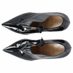 Christian Louboutin Dahlia 100 Ankle Boots In Black Patent Leather -winter shoes Sales 2023 686847 5