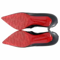 Christian Louboutin Dahlia 100 Ankle Boots In Black Patent Leather -winter shoes Sales 2023 686847 6