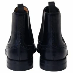 Church's Ketsby Wg Polished Binder Brogue Chelsea Boots In Black Calf Leather -winter shoes Sales 2023 687259 4