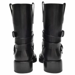 Ann Demeulemeester Julian A. Ankle Boots In Black Leather -winter shoes Sales 2023 689077 3