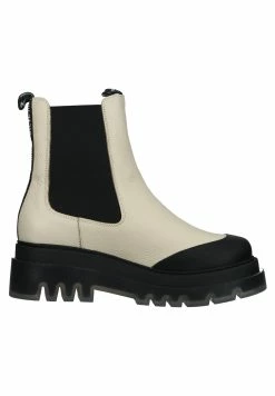 Steve Madden Myrtha - Platform Ankle Boots - Bone/Black -winter shoes Sales 2023 68d63612d1c84eceb5f195784cd00031