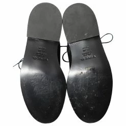 Vince Cabria Lace-Up Boots In Black Leather -winter shoes Sales 2023 690669 5