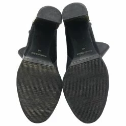 See By Chloé See By Chloe Ankle Boots With Faux Fur Texture In Black Leather -winter shoes Sales 2023 696043 6