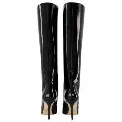 Paris Texas Stiletto Boots 85 In Black Patent Leather -winter shoes Sales 2023 696457 3