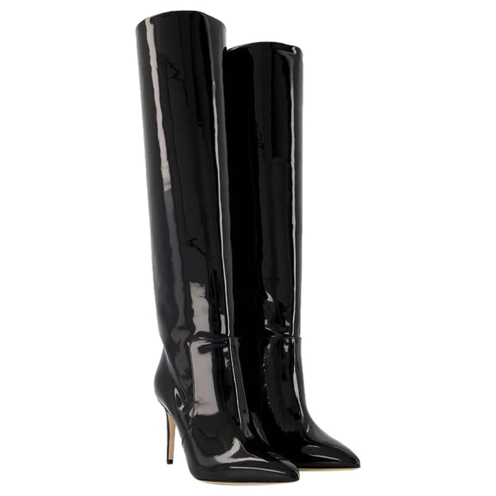 Paris Texas Stiletto Boots 85 In Black Patent Leather 2 Paris Texas Stiletto Boots 85 In Black Patent Leather - Image 2