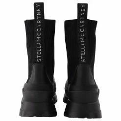 Stella Mc Cartney Trace Sm35A Boots In Black Leather 5 Stella Mc Cartney Trace Sm35A Boots In Black Leather -winter shoes Sales 2023 698184 3