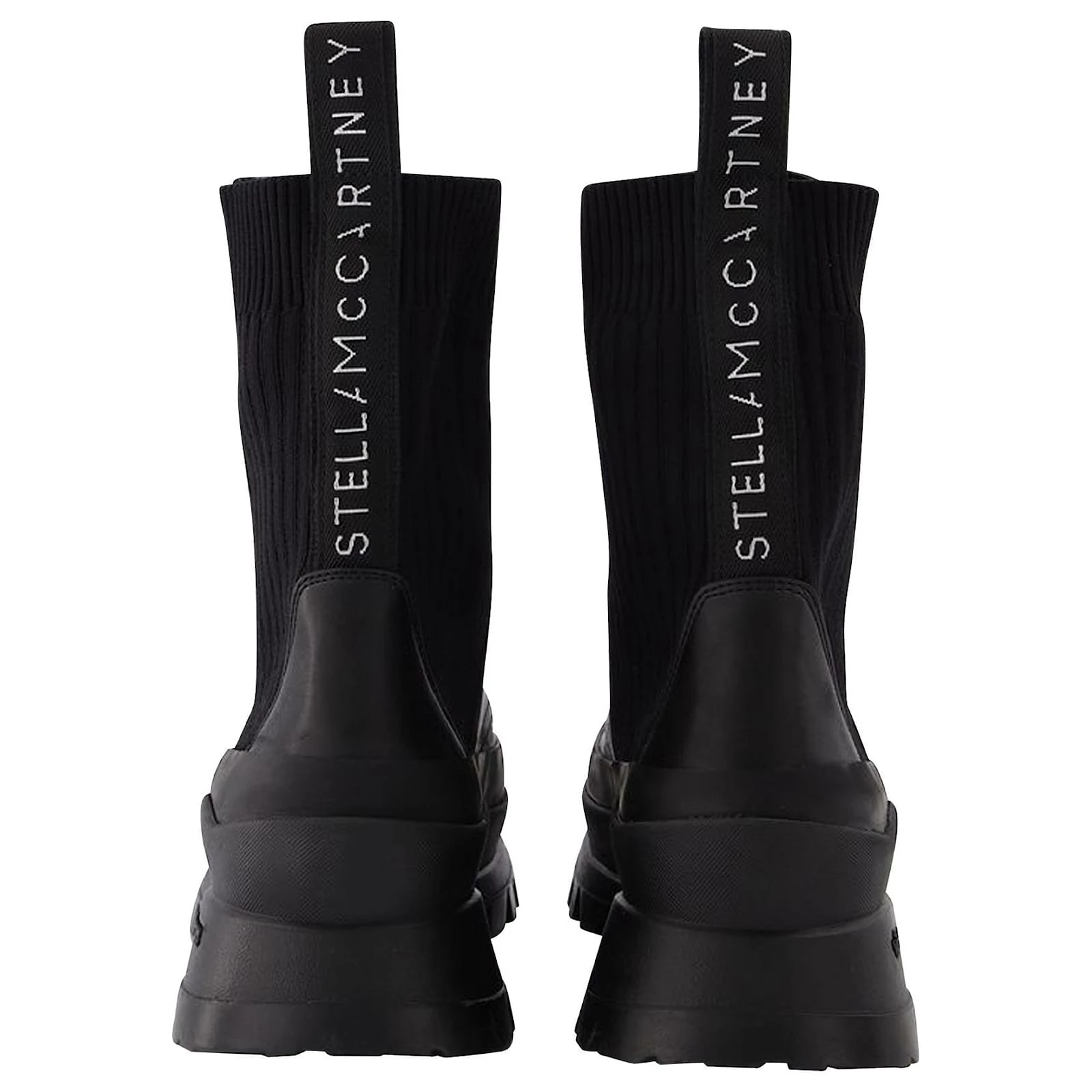 Stella Mc Cartney Trace Sm35A Boots In Black Leather 3 Stella Mc Cartney Trace Sm35A Boots In Black Leather - Image 3