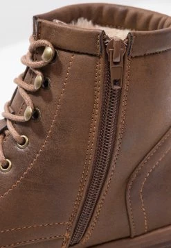 Anna Field Winter Boot - Lace-Up Ankle Boots - Coffee -winter shoes Sales 2023 6999c66285cf426f9d4129e2fda5154e