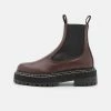 PROENZA SCHOULER Lug Sole Chelsea Boots - Platform Ankle Boots - Dark Brown