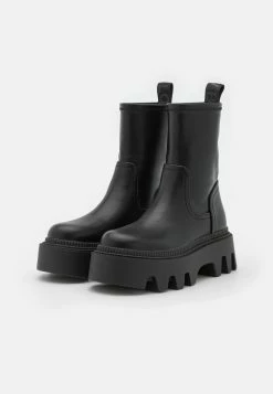 Buffalo Flora Sockboot - Platform Ankle Boots - Black -winter shoes Sales 2023 6a7864ce518648c8b00e08ac37fb8139