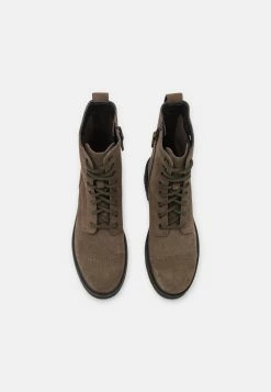 Clarks Orianna Cap - Lace-Up Ankle Boots - Dark Olive -winter shoes Sales 2023 6abd154e7b8b44e9b75fc0b0cdd77257
